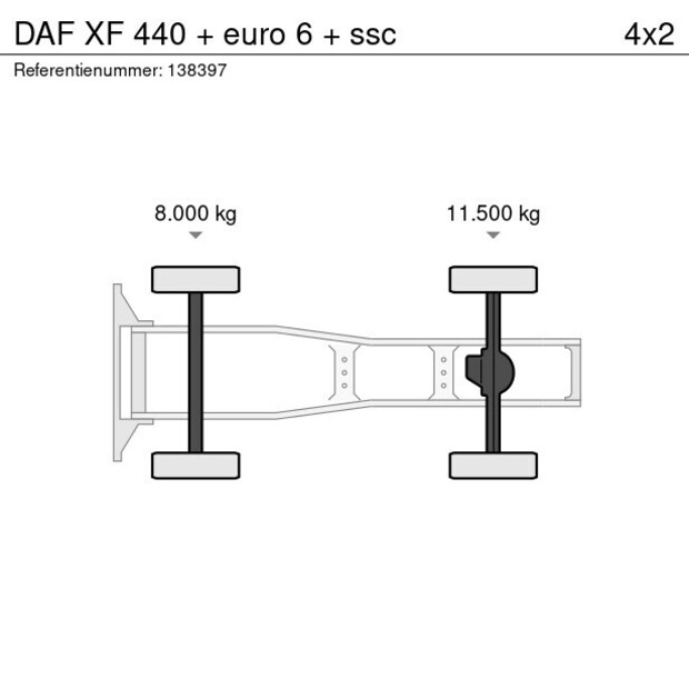 2017 DAF XF 440-45013913