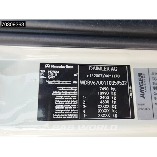 2019 Mercedes-Benz ATEGO 818-45015284