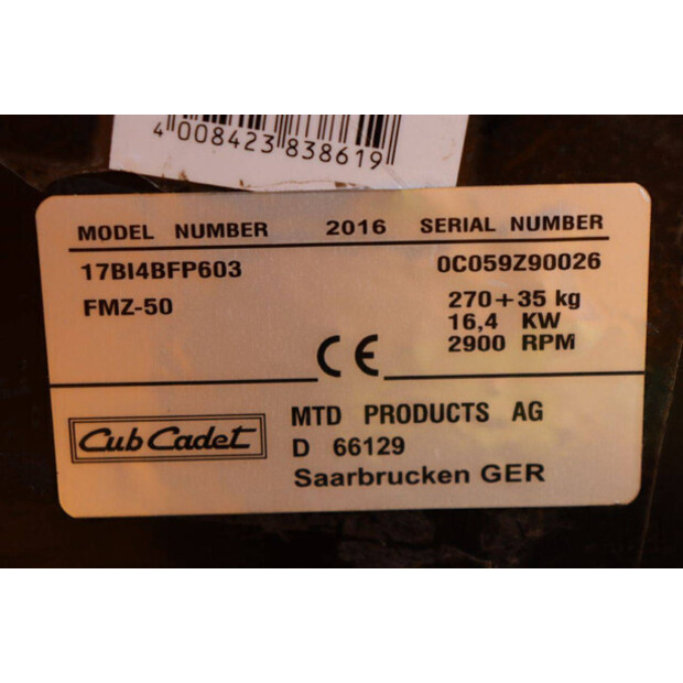 2016 كوب كاديت FMZ-50-45015800