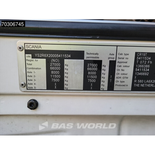 2015 Scania R580-45016024