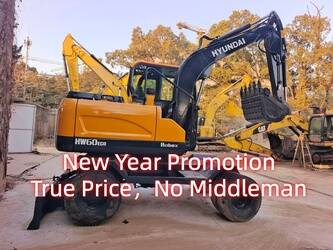 صورة ل حفارات بعجلات 2024 هيونداي HW60ECO