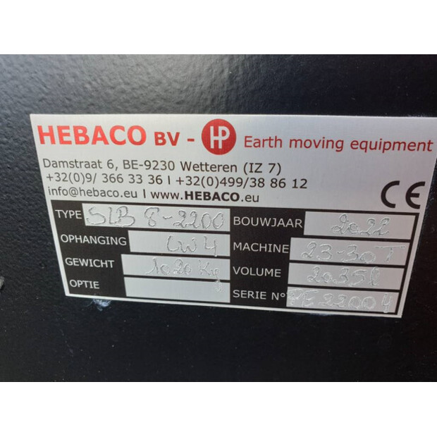 2022 Hebaco CW40-45032186