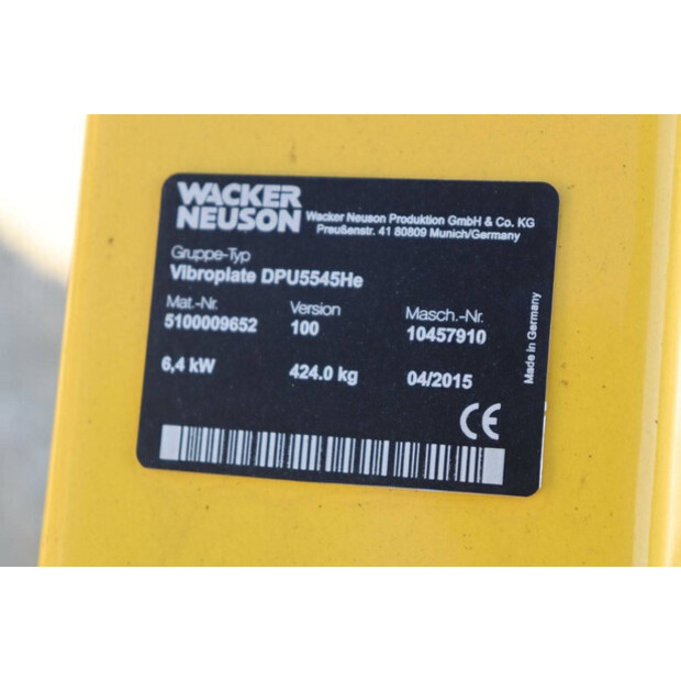 2015 Neuson DPU 5545-45033738