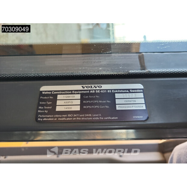 2015 فولفو A30G-45035659