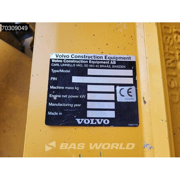 2015 فولفو A30G-45035661