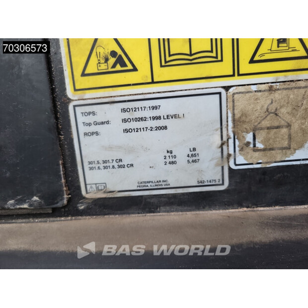 2021 Caterpillar 301.8-45035740