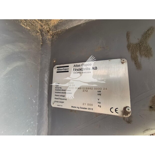 2012 Atlas Copco ROC L6H-54-45047962