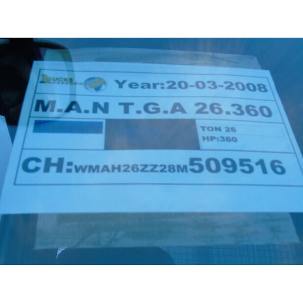 2008 MAN TGA 26.360-45051235