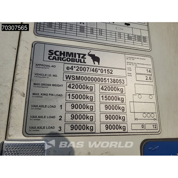 2015 Schmitz Cargobull SCB*S3B-45052773