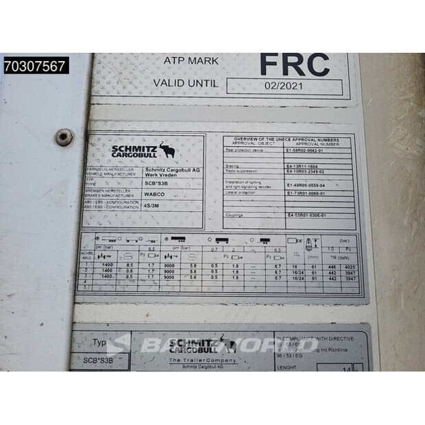 2015 Schmitz Cargobull SCB*S3B-45052973