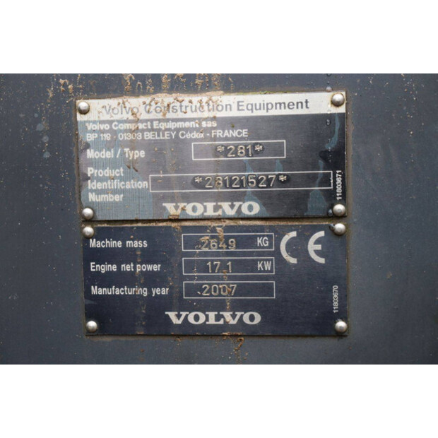 2007 Volvo EC25-45054805