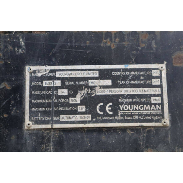 2010 Youngman BOSS X3-45058326