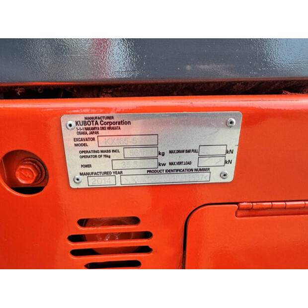 2014 KUBOTA KX165-5-45058735