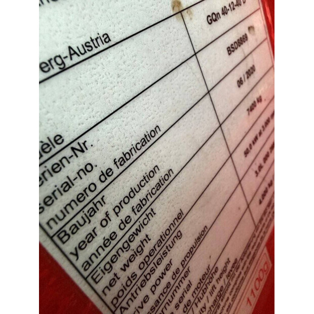 2020 Bulmor GQn 40-12-40D-45059668