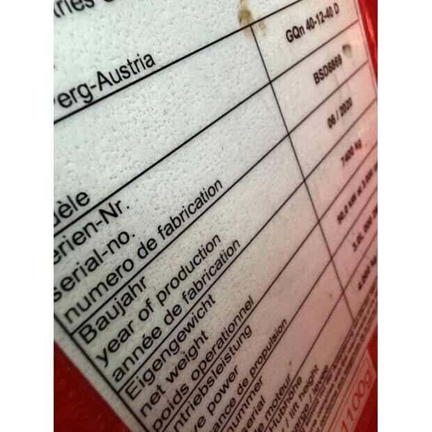 2020 Bulmor GQn 40-12-40D-45059669