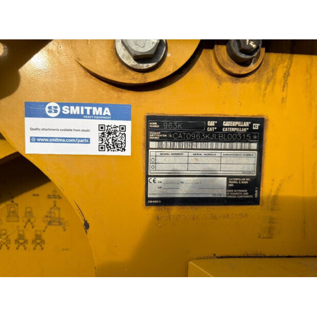 2016 Caterpillar 963K-45061986