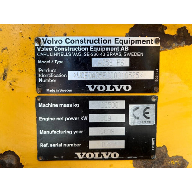 2008 Volvo A35E-45062886