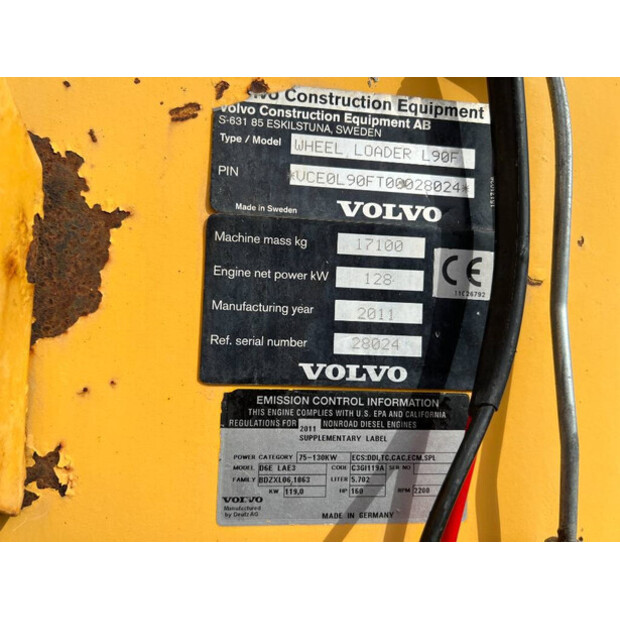2011 Volvo L90F-45063963