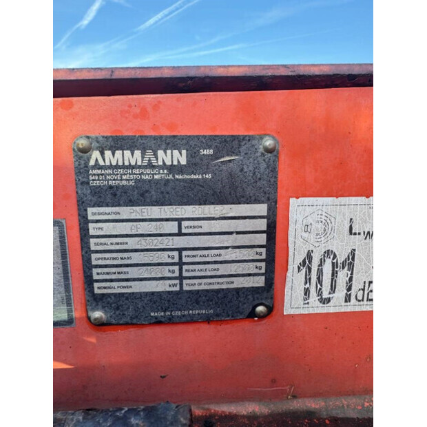 2012 AMMANN AP 240-45077495
