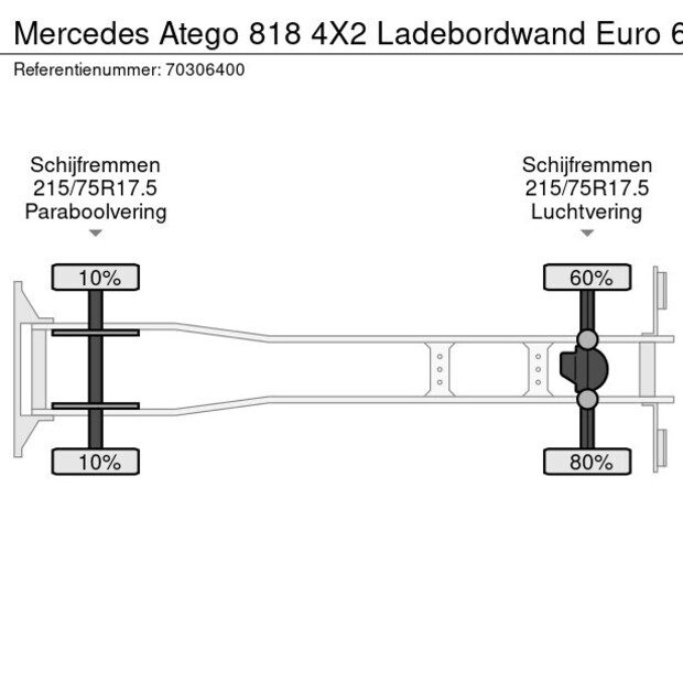 2015 Mercedes-Benz ATEGO 818-45090280