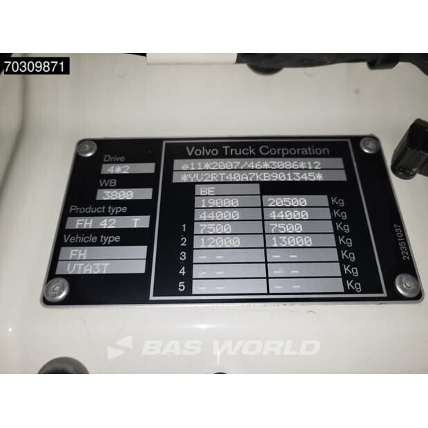 2019 Volvo FH500-45092025