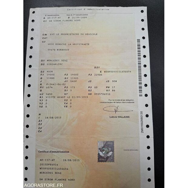 2009 Mercedes-Benz 1824-45106179