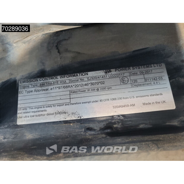 2017 جيه سي بي HD110W-45107669