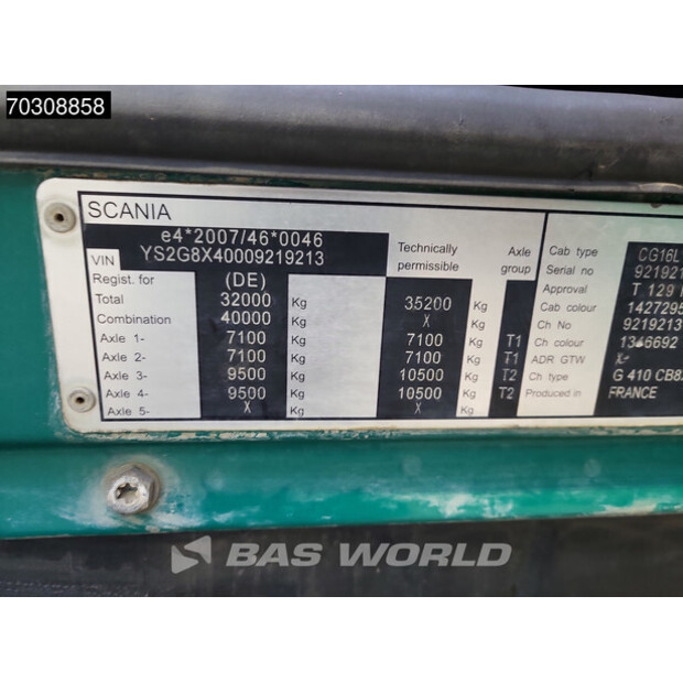 2017 Scania G410-45108630