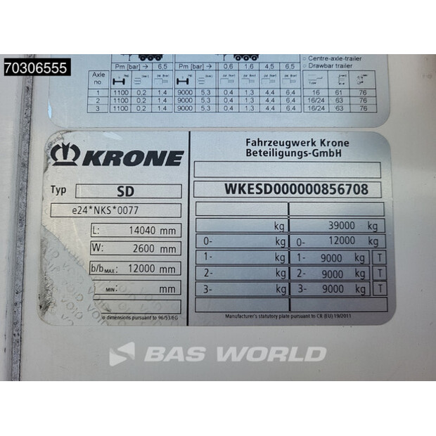 2018 Krone SD-45109014