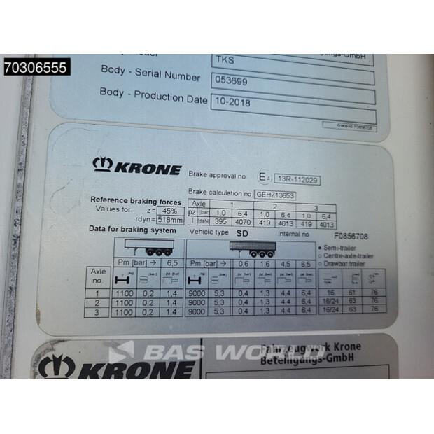 2018 Krone SD-45109015