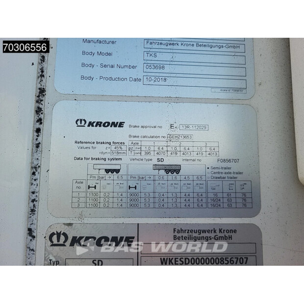 2018 كرون SD-45109128