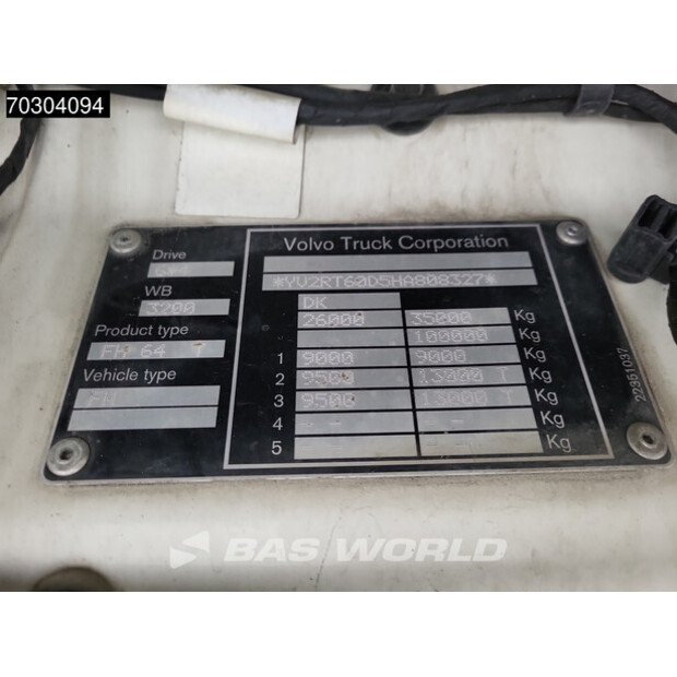 2017 Volvo FH 540-45109344