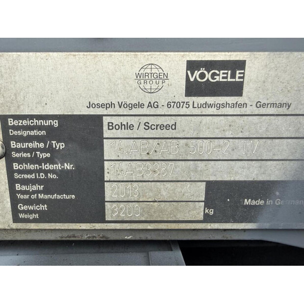2013 VOGELE S 1800-2-45111304