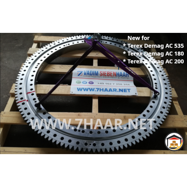 حلقة دوارة Terex Demag AC180, AC535, AC200 جديد‌ رقم قطع الغيار: 64258040-45112606