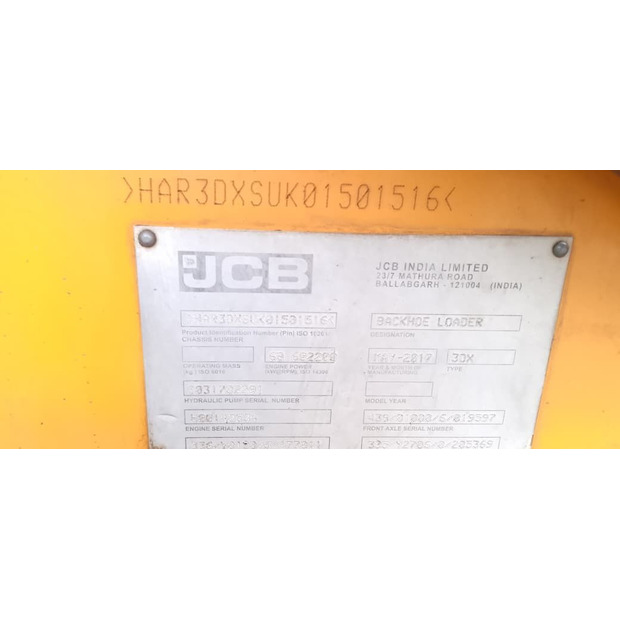 2017 JCB 3DX-45112949