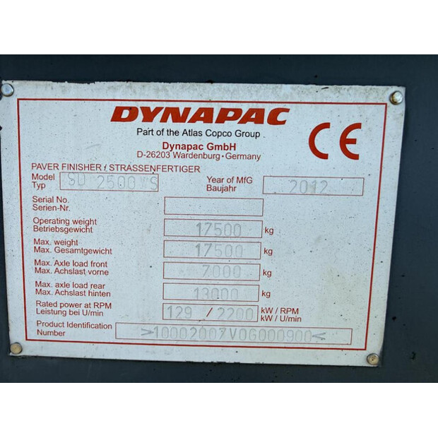 2012 ديناباك SD 2500 WS-45112996