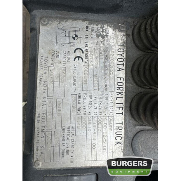 2008 Toyota 8FDF25-45113121