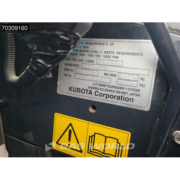 2022 KUBOTA KX080-4A2-45129818
