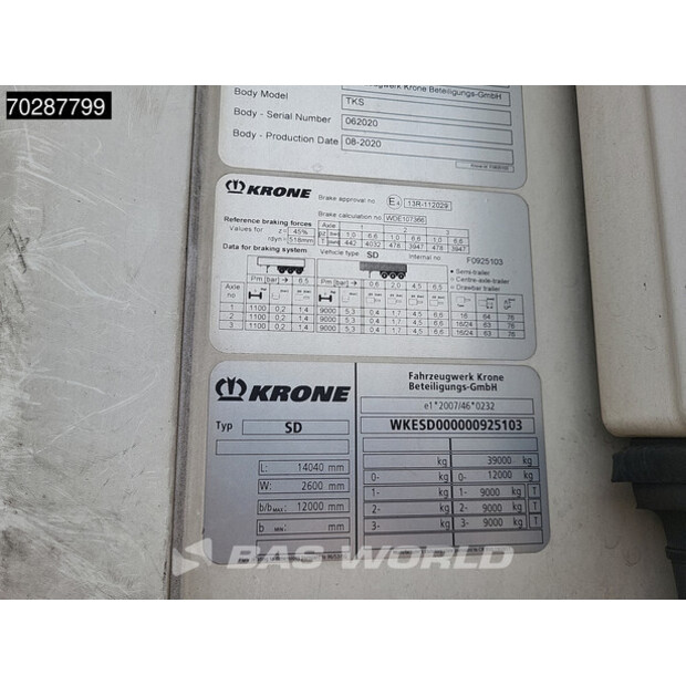 2020 كرون Carrier Vector 1550-45129961