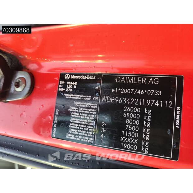 2015 Mercedes-Benz Actros 2658-45130450