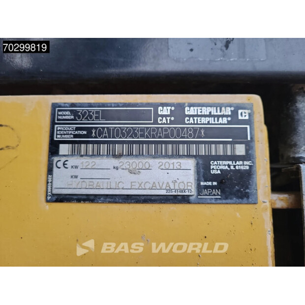 2013 كاتربيلر 323EL-45133551
