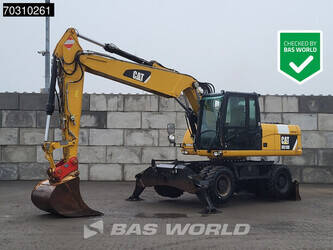 Image for WHEELED EXCAVATORS 2014 Caterpillar M318D