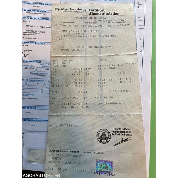 1992 Peugeot 205-45149087