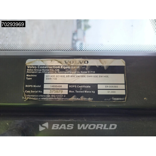 2019 Volvo EC140EL-45160861