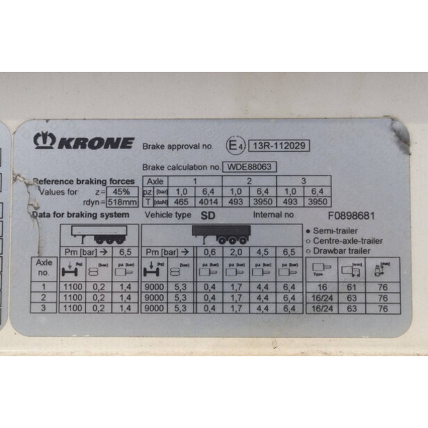 Krone SD-45162106