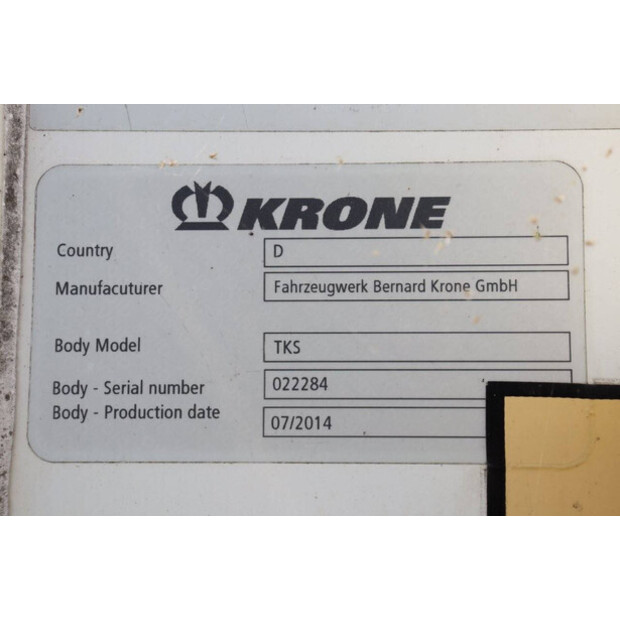 2014 Krone SD-45162265