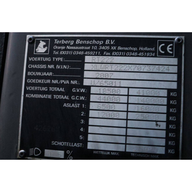 2007 تربيرغ RT222-45179569