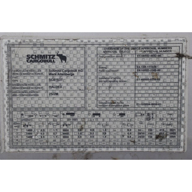 2013 شميتز كارجوبول SCB*S3T-45180107