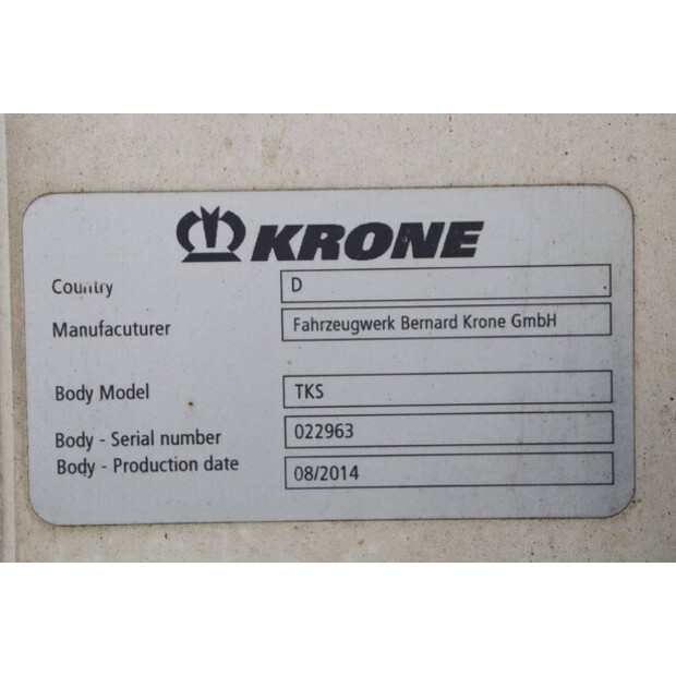 2014 Krone SD-45180223