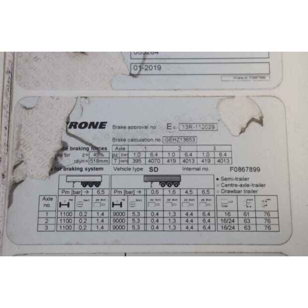2019 Krone SD-45180414